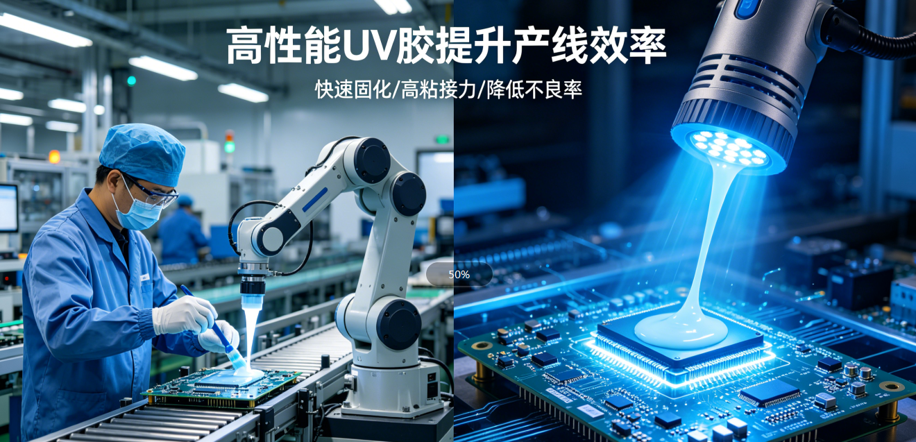 高性能UV胶厂家如何提升你的产线效率 |铬锐特实业