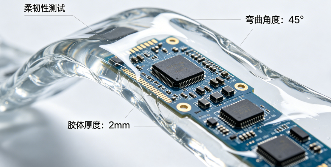 铬锐特告诉你选择灌封胶厂家要不要看重柔韧性？