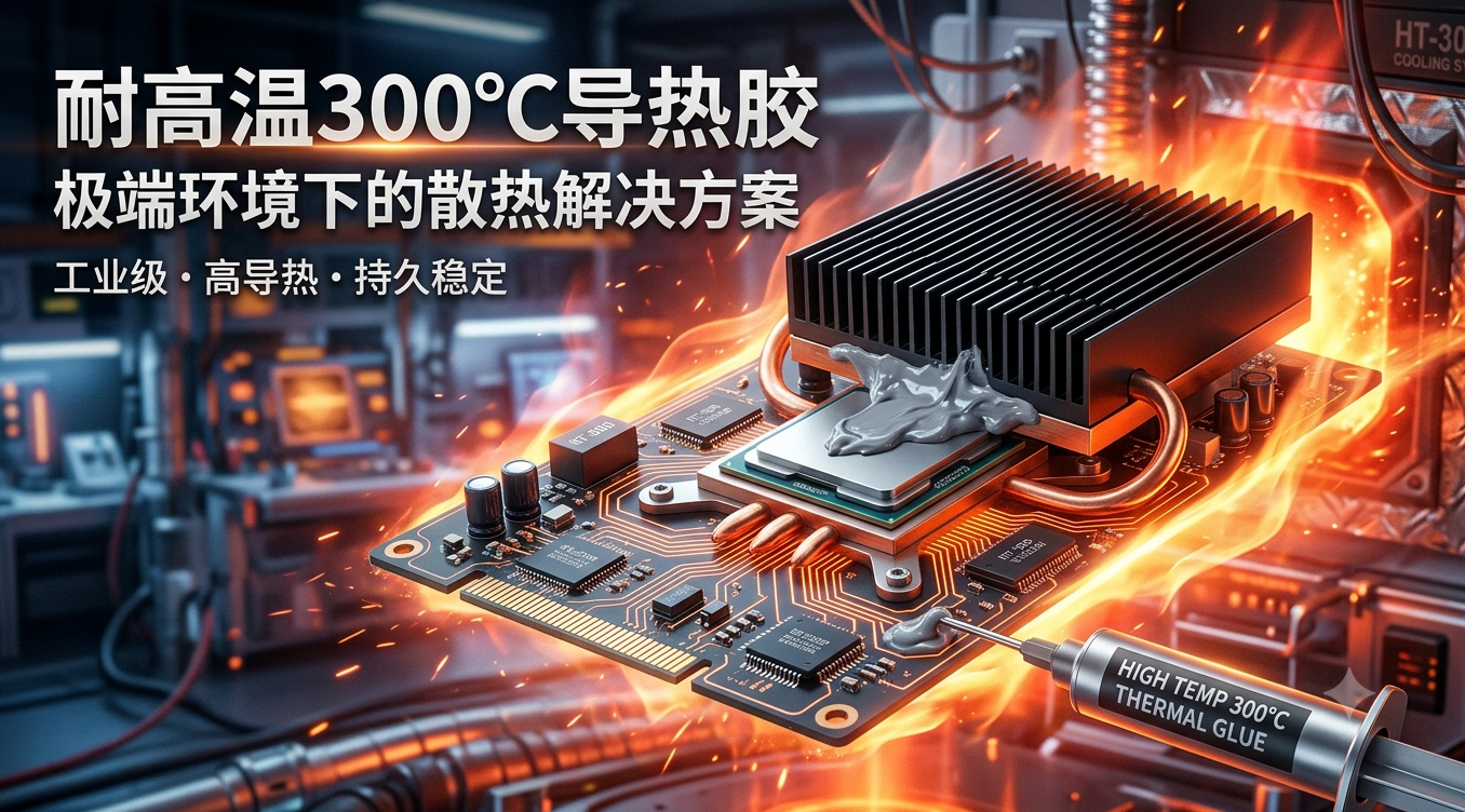 耐高温300℃导热胶:高温散热最佳解决方案