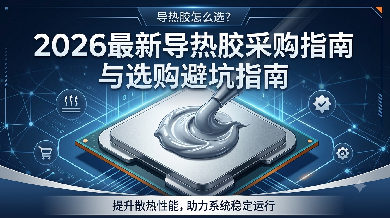导热胶怎么选？2026最新导热胶采购指南与选购避坑指南