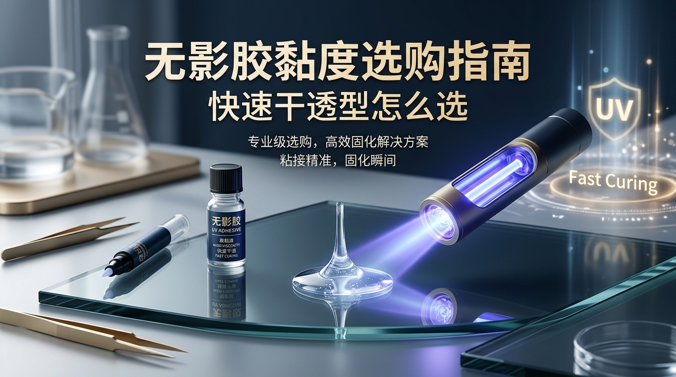 快速干透型无影胶选购指南：液体光敏胶的黏度怎么看
